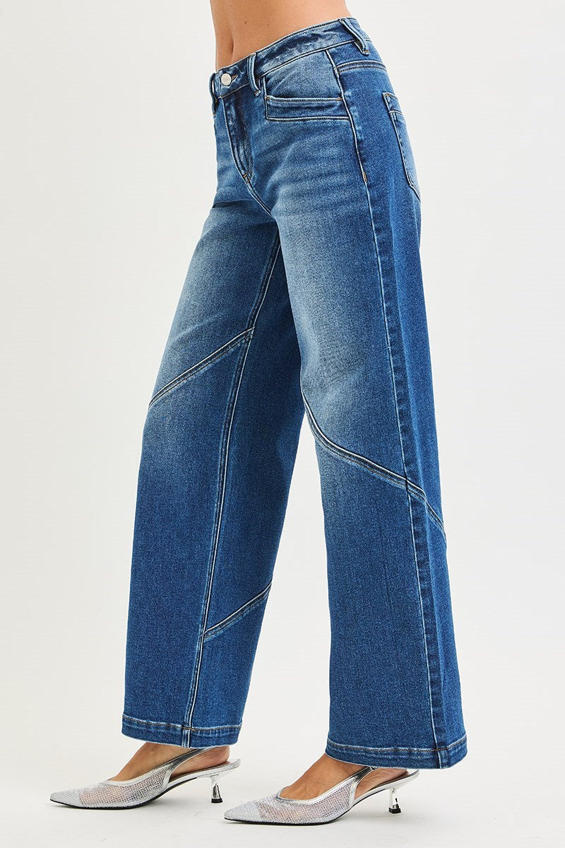 RJ SLOUCHY WIDE JEANS
