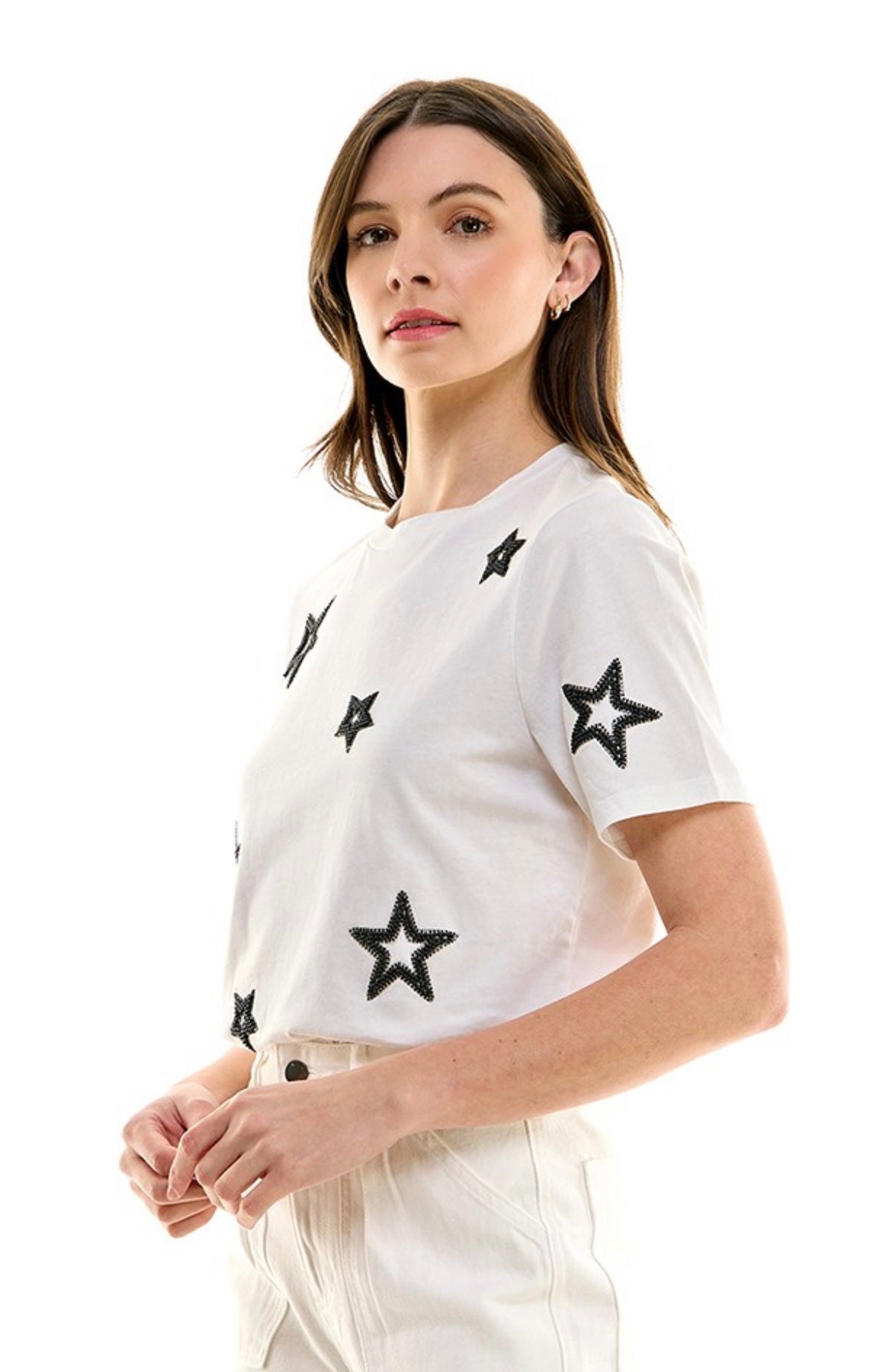 WHITE STAR T-SHIRT