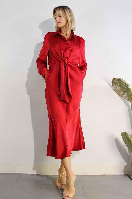 ROSALIA RED DRESS