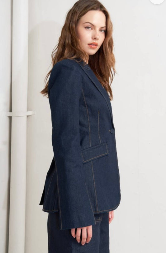 Alina Denim blazer