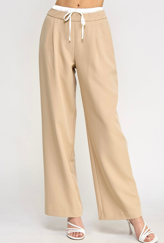 SISSY TAUPE PANTS