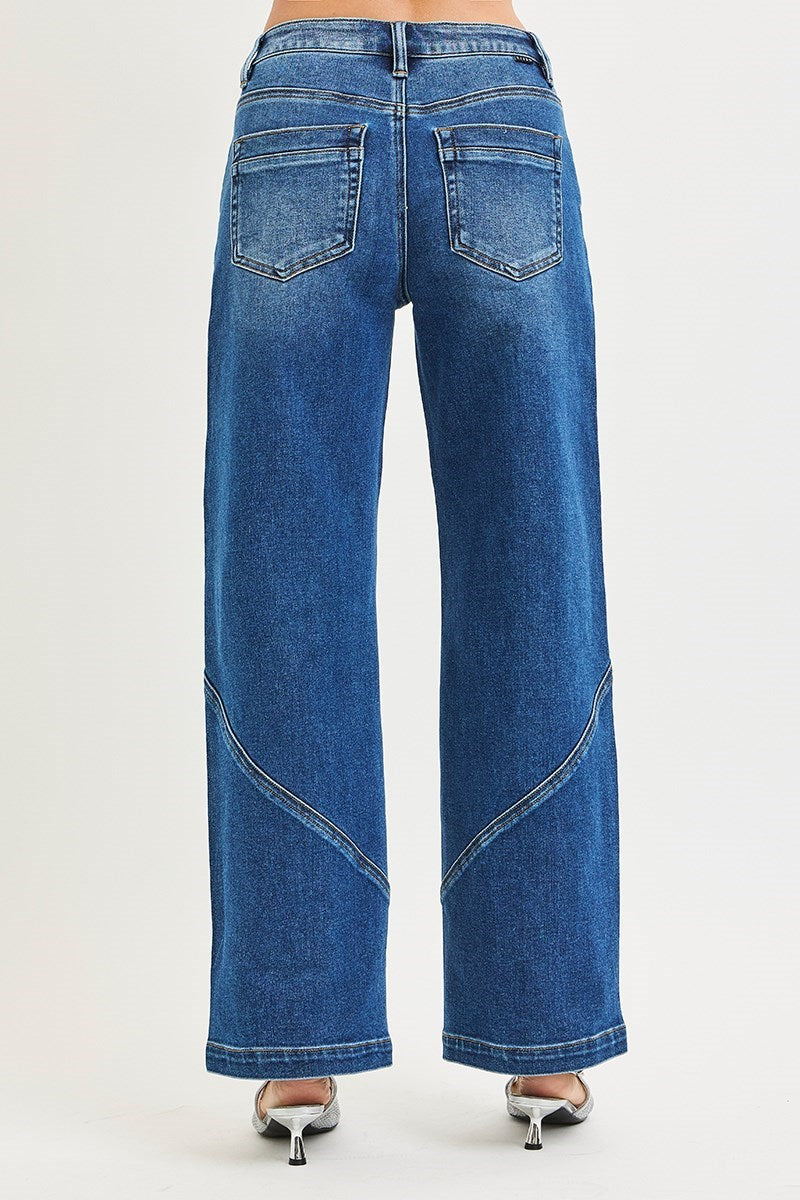RJ SLOUCHY WIDE JEANS