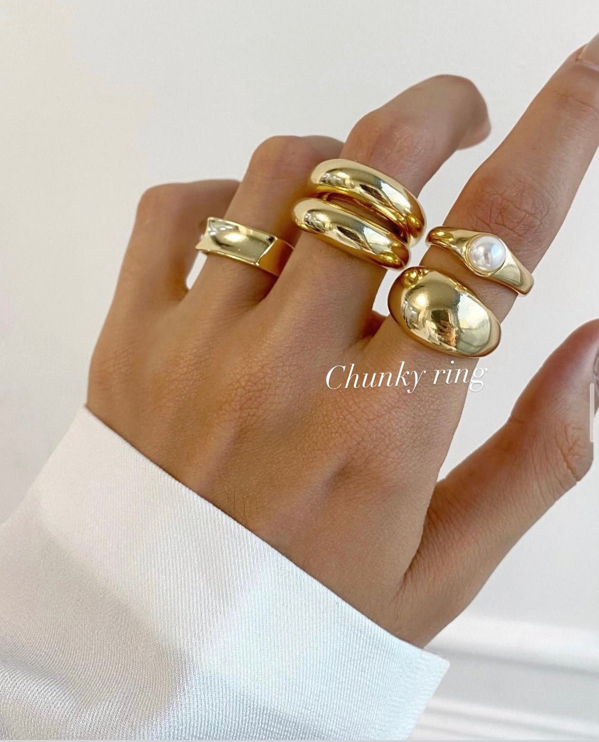 chunky ring - TRENDILICIOUS BY CLAUDIAchunky ring