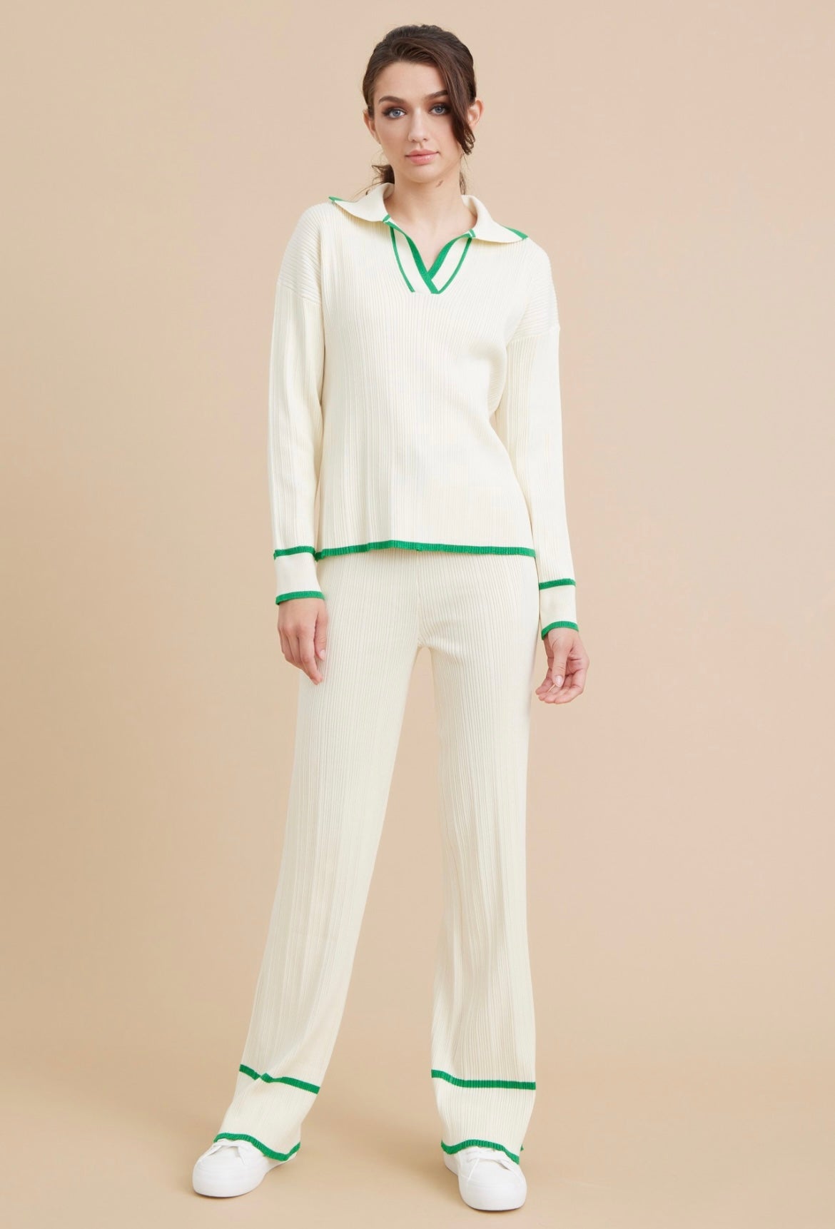 IRI BEIGE LOUNGE WEAR - TRENDILICIOUS BY CLAUDIAIRI BEIGE LOUNGE WEAR